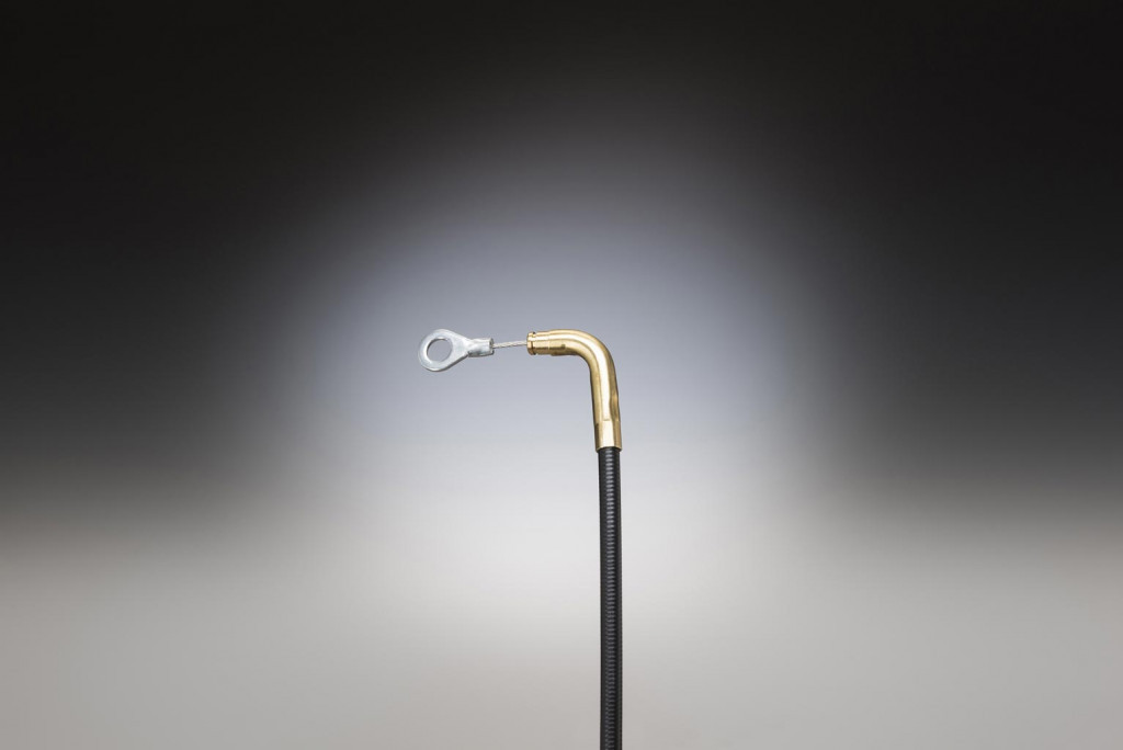 Eye fitting pull pull cable