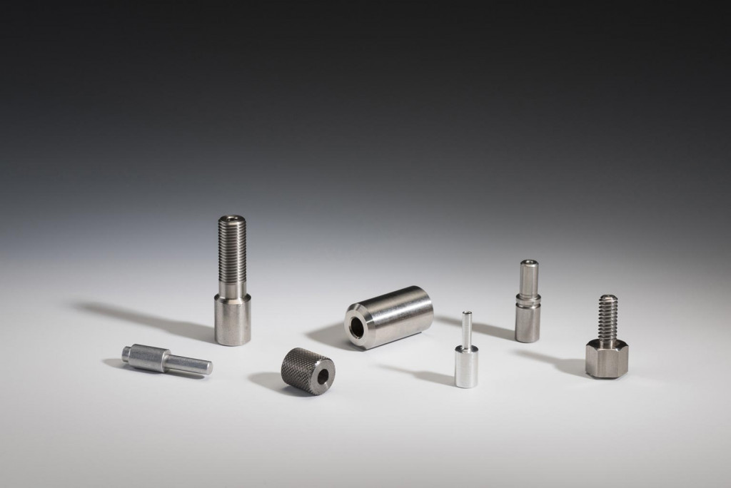 Variety of precision machined parts in different sizes